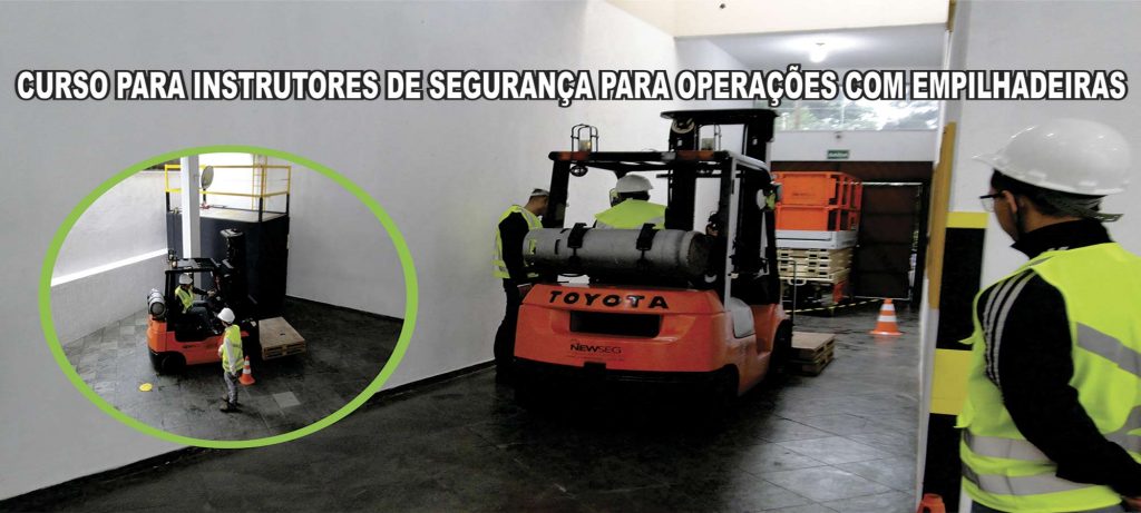 curso de instrutor de empilhadeira