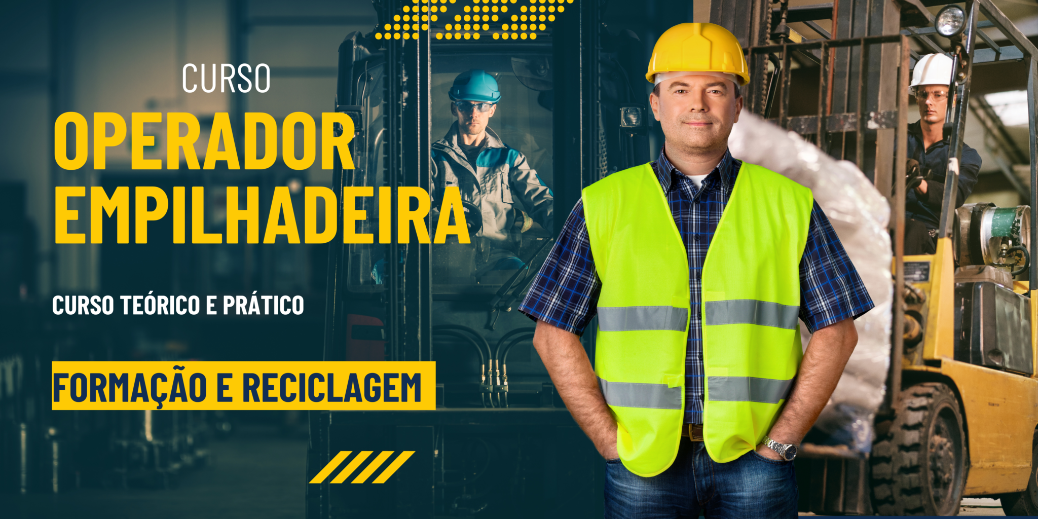 curso de operador de empilhadeira