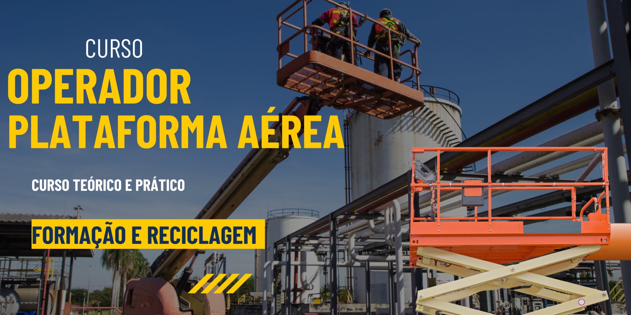 curso de operador de plataforma aerea