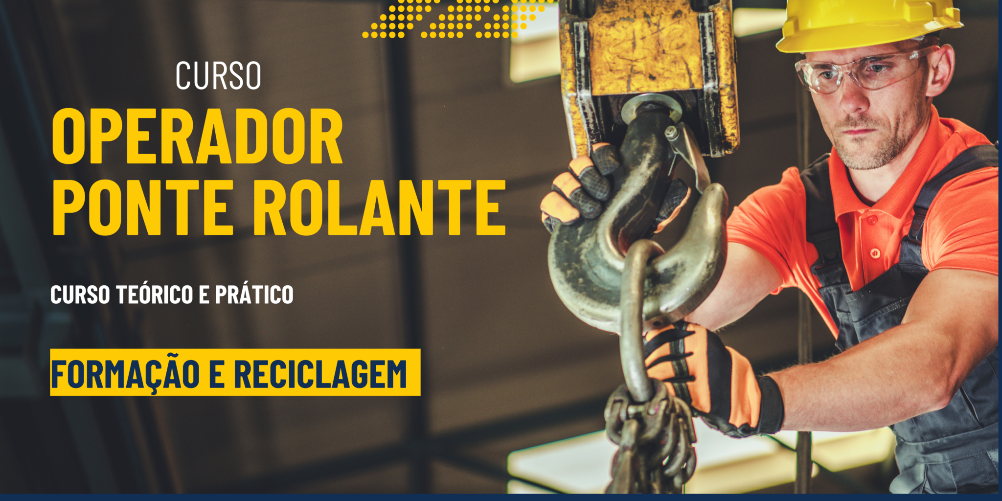 curso de operador de ponte rolante